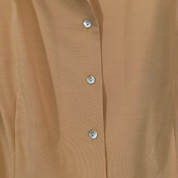 NWOT Vintage Laura Scott Sleeveless Collared Top Blouse Size 14 - Picture 4 of 8